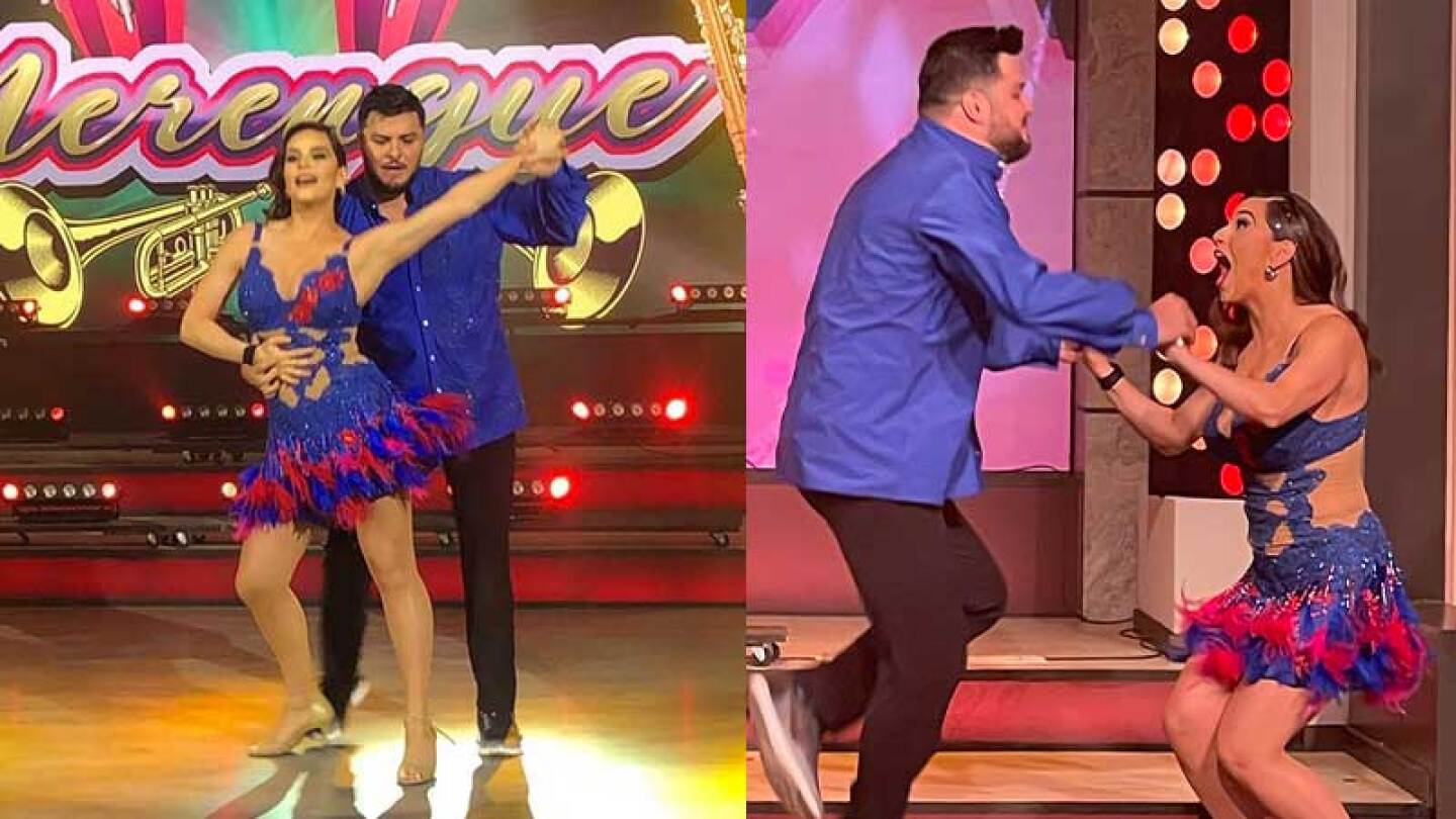 Tania Rincón participa en 'Las Estrellas Bailan en Hoy'