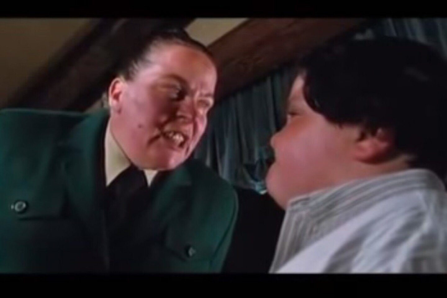 Recrearon una de las escenas más memorables de la película.