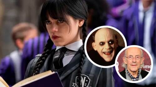 Netflix anuncia segunda temporada de Merlina' y ¡Christopher Lloyd, el original tío Lucas se une a la serie!