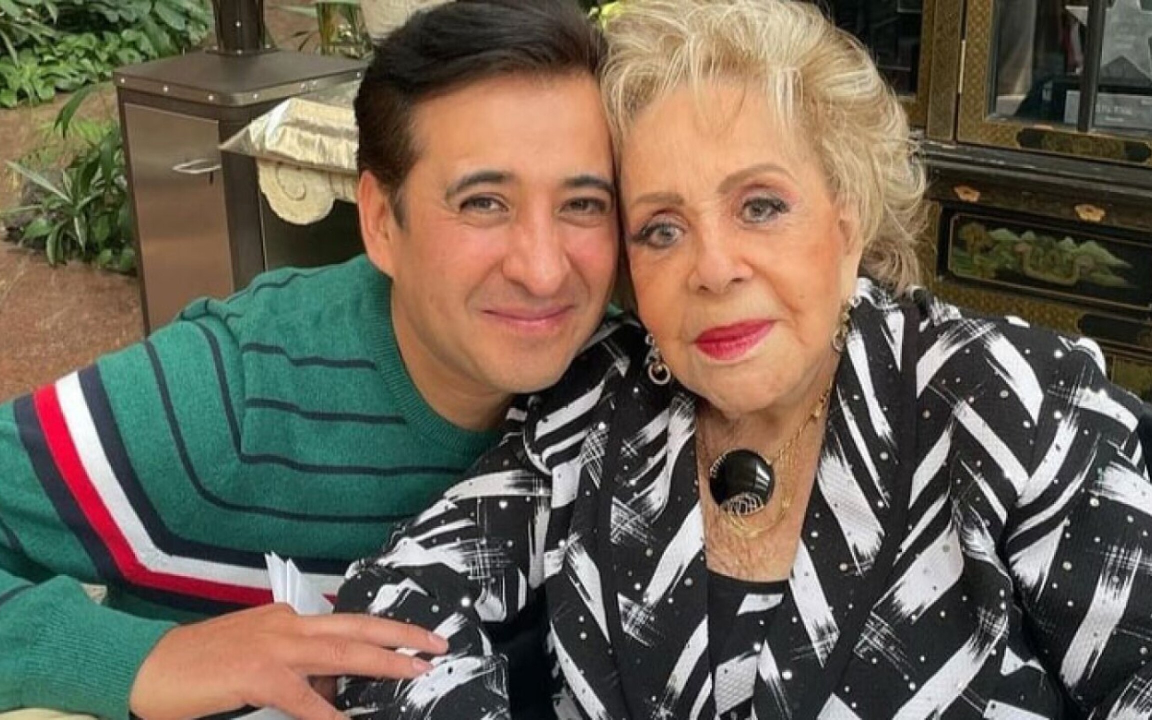 Iván Cochegrús y Maribel Guardia