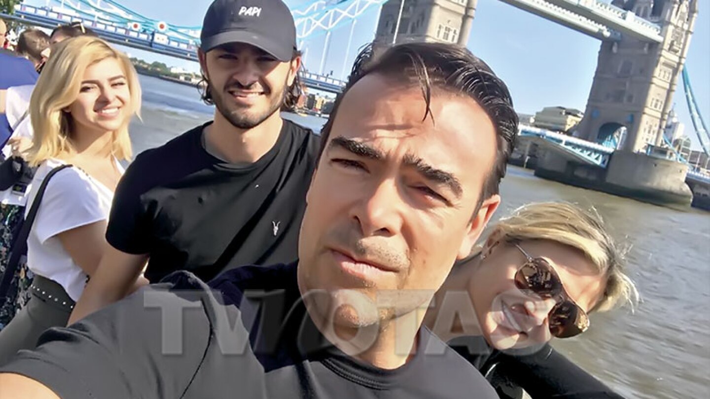 Toño Mauri y su familia.