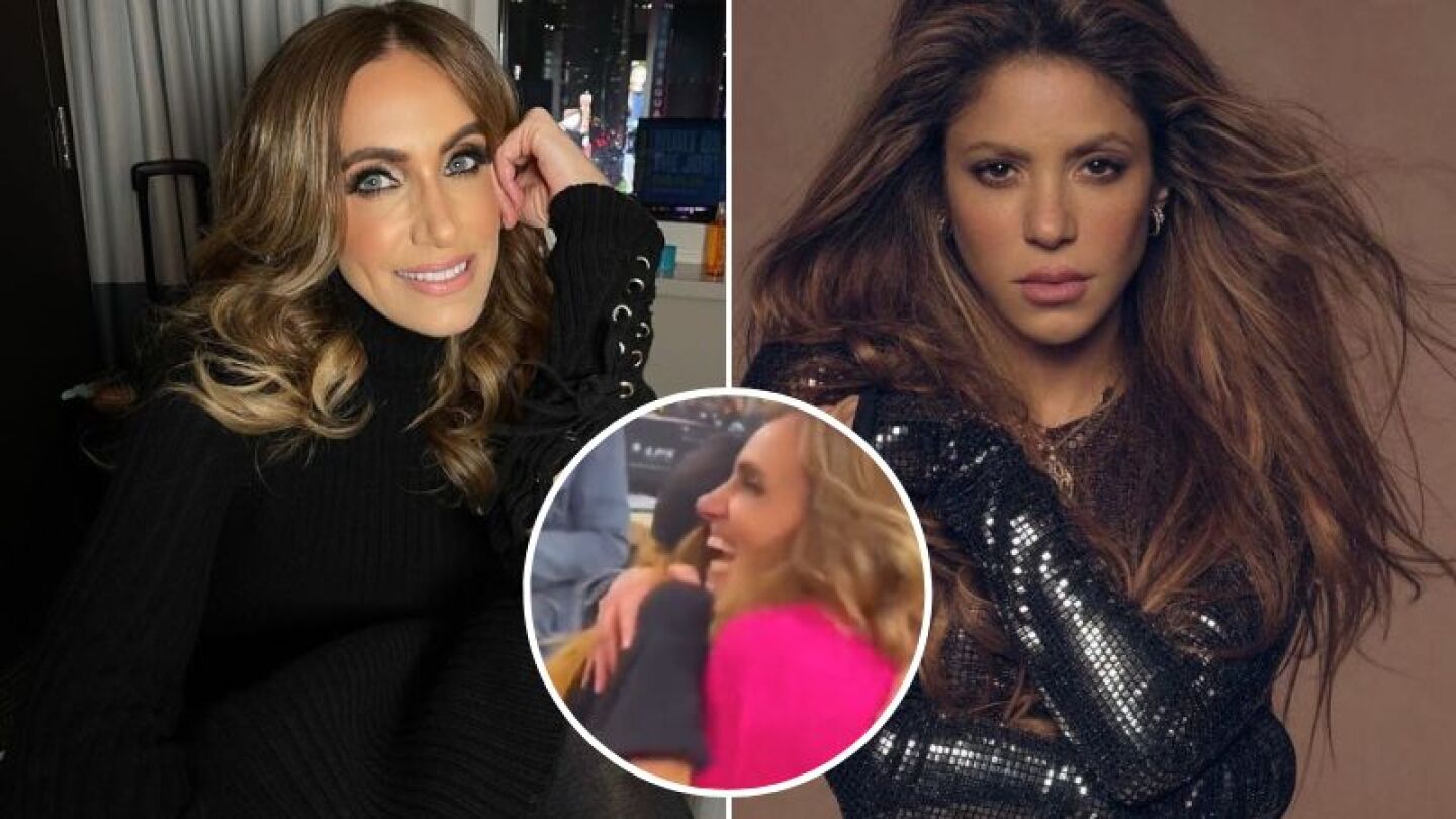 Shakira se reencuentra con Lili Estefan en Miami y se funden en un abrazo