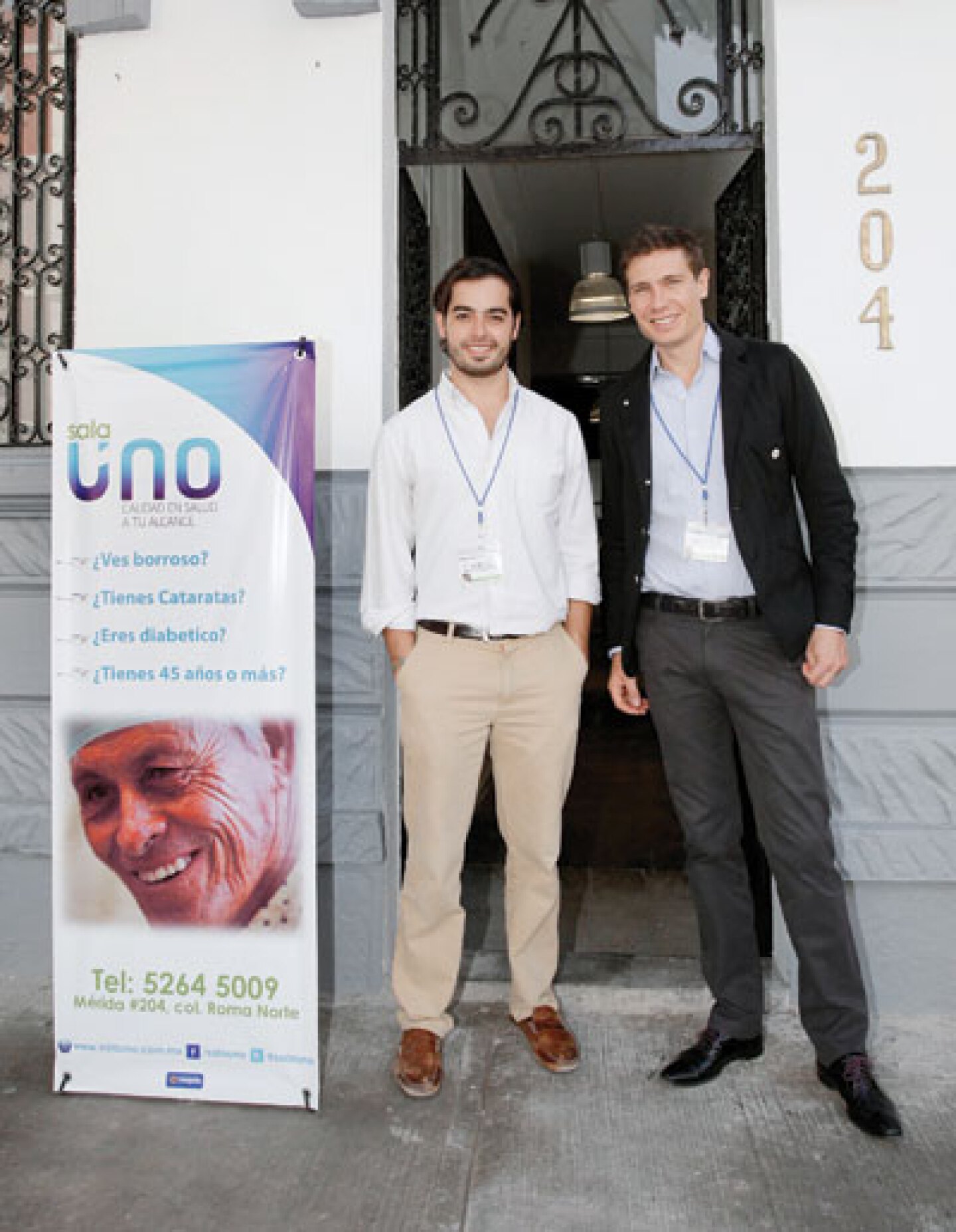 Carlos Orellana y Javier Okhuysen, son los fundadores de Sala Uno.