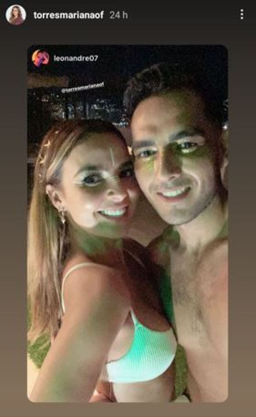 Compartió algunos detalles.