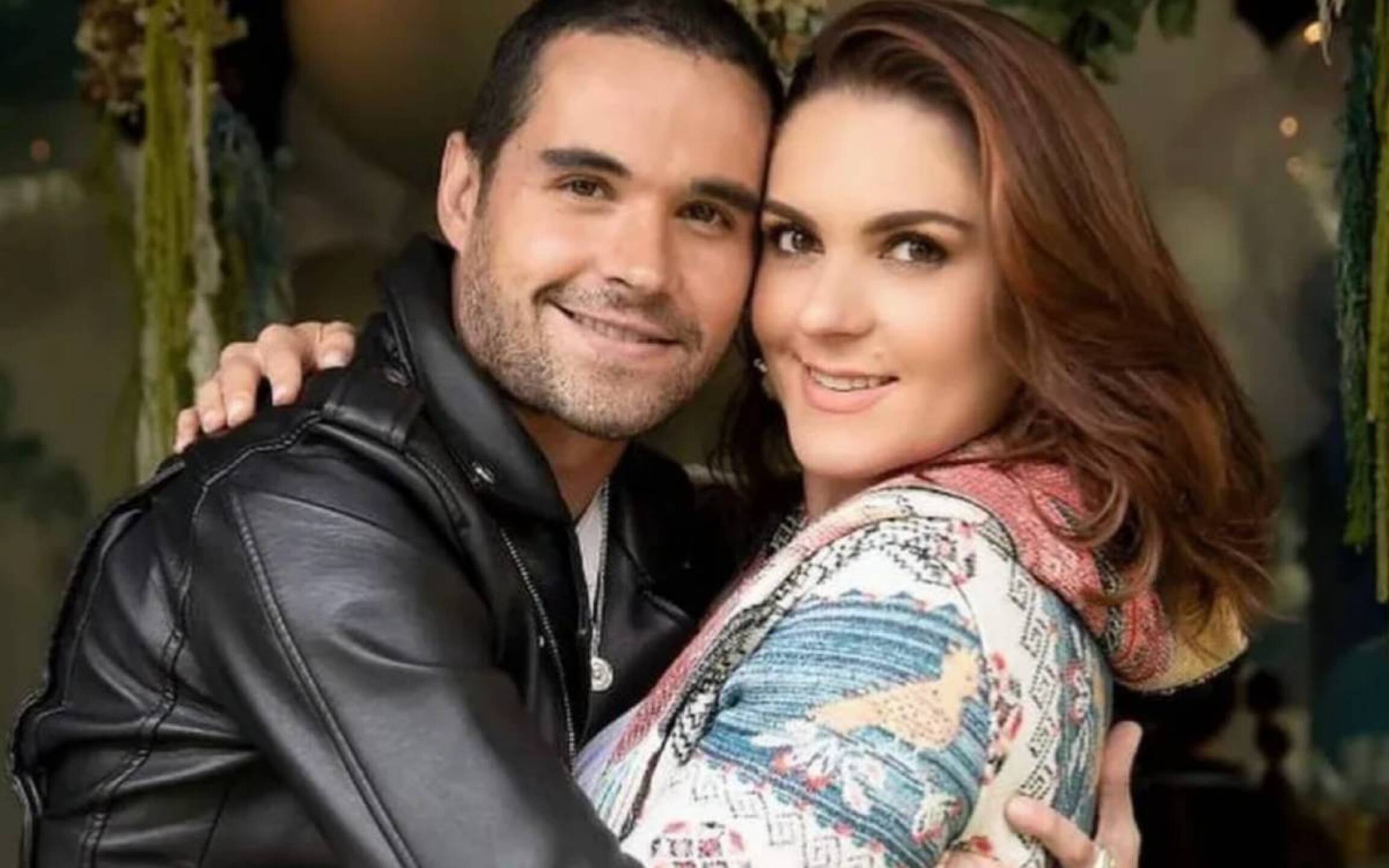 Zoraida Gómez y su hermano Eleazar