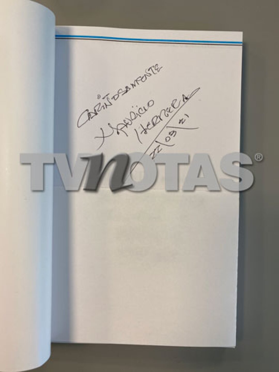 mauricio herrera libro autografiado