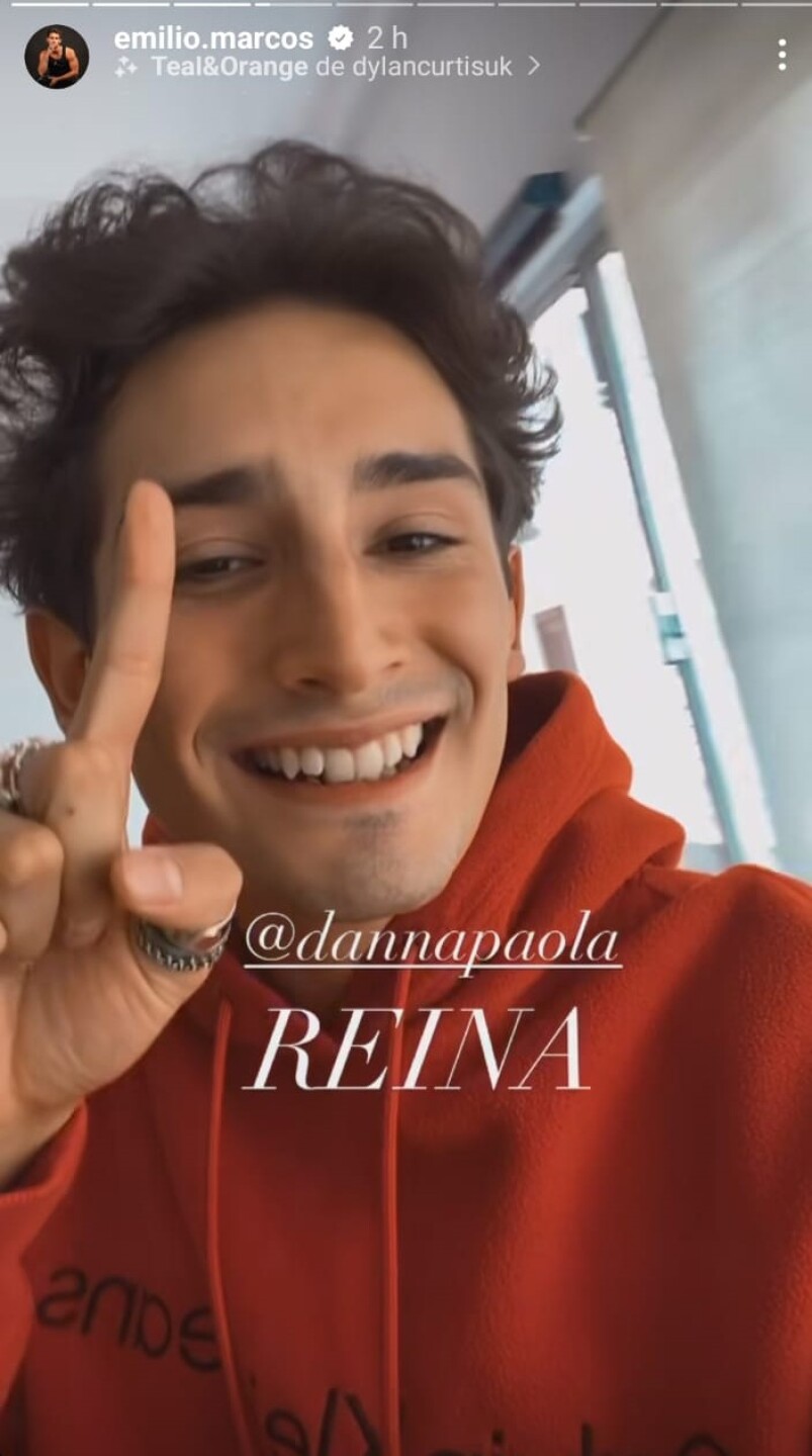 Emilio Osorio historias de Instagram