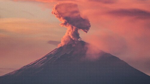 Popocatépetl registra ‘tren’ de exhalaciones
