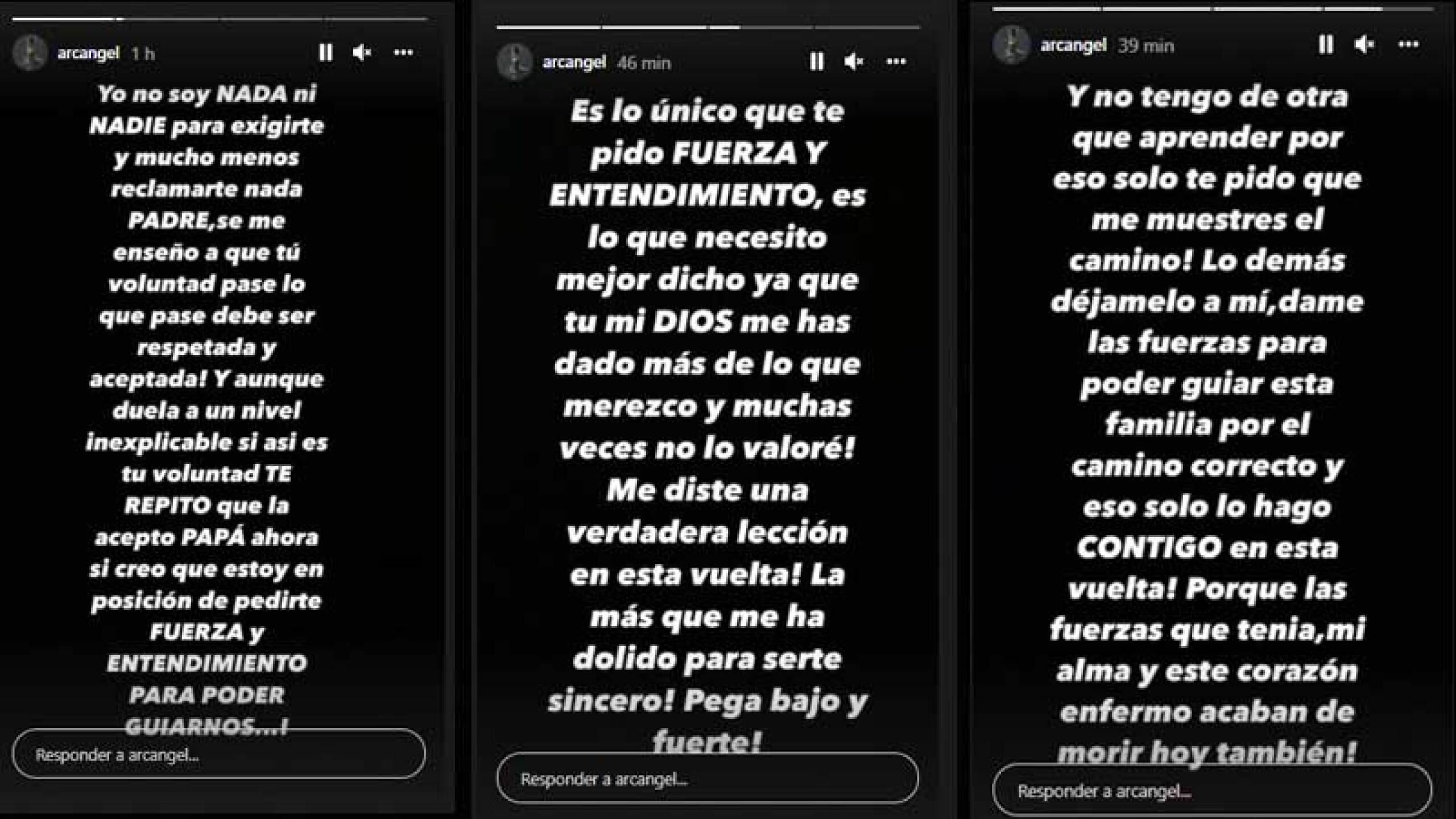 El cantante se despidió de su hermano