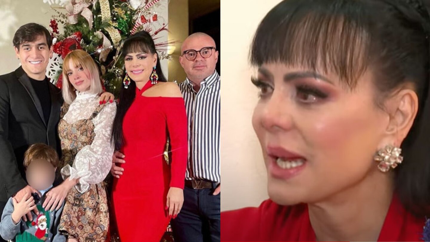 Maribel Guardia y José Julián Navidad en familia