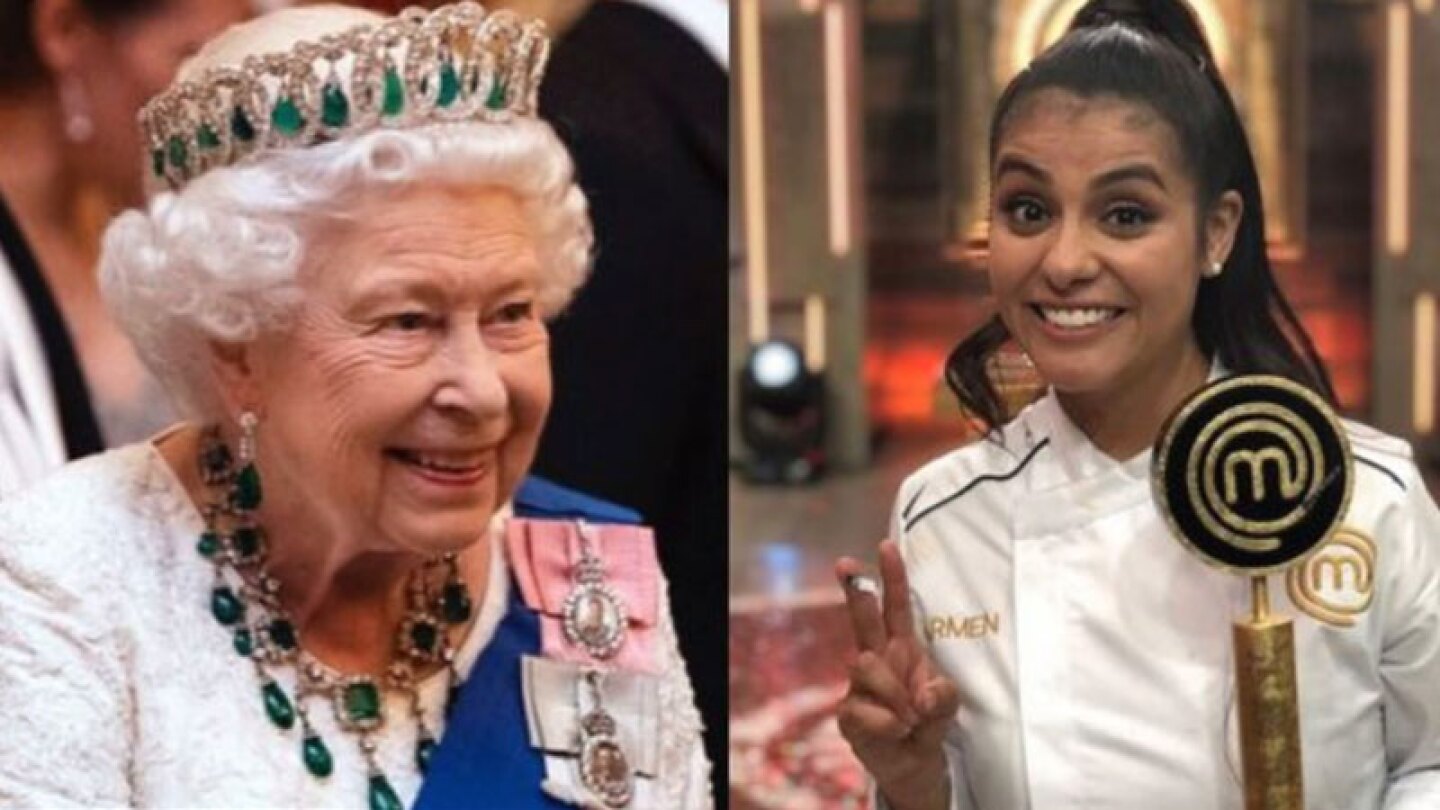 Carmen de MasterChef le cocinará a la Reina Isabel II