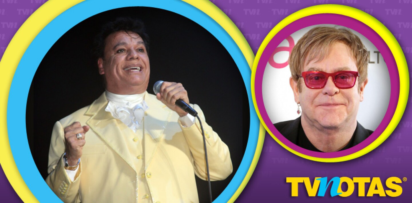 Elton John y Juan Gabriel podrían deleitar al público mexicano en un sólo disco.