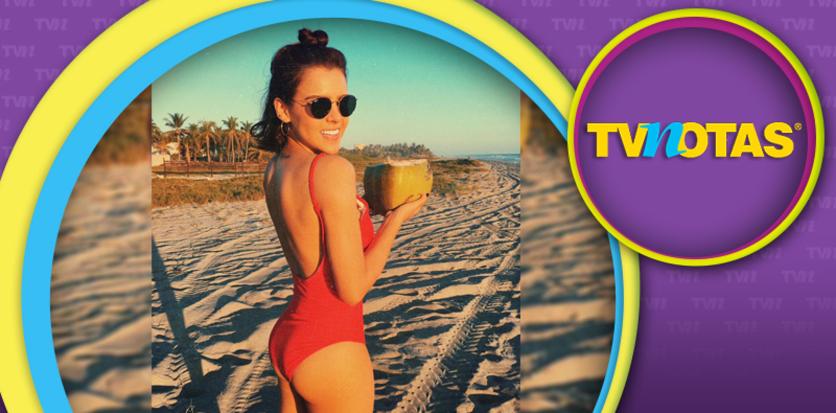 Yuya en traje de baño.