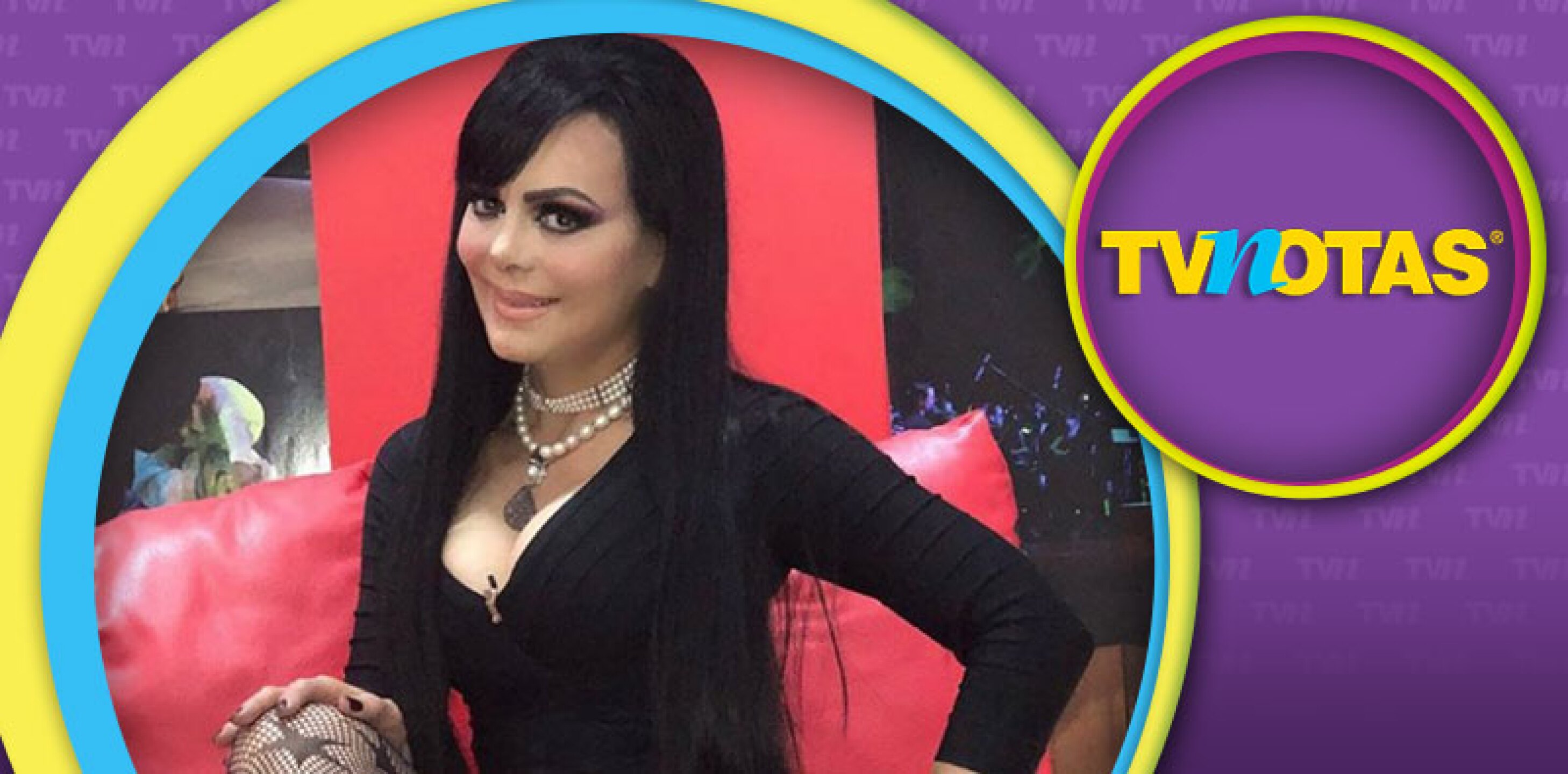 Maribel Guardia presume pronunciado escote