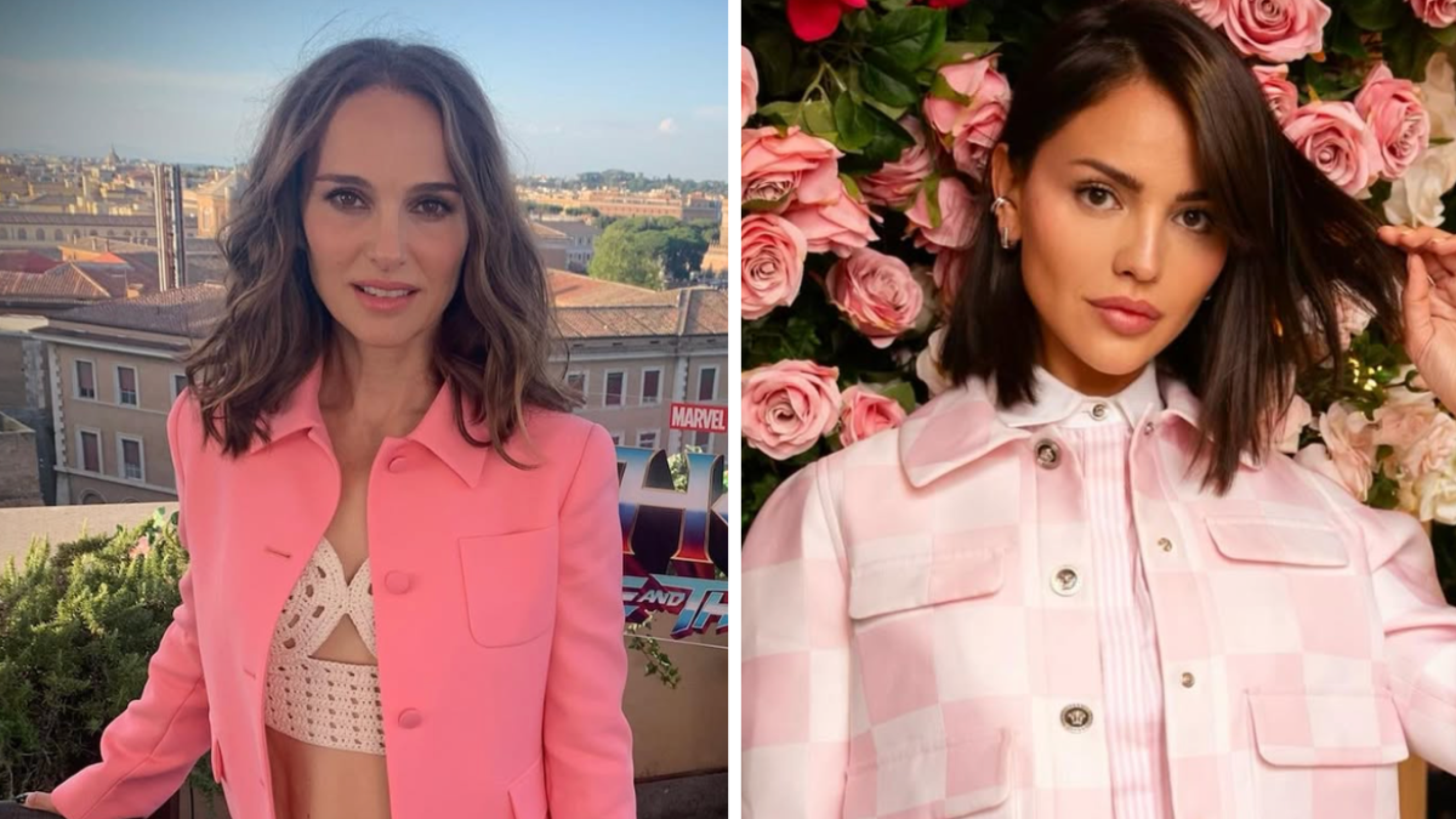 Eiza González y Natalie Portman