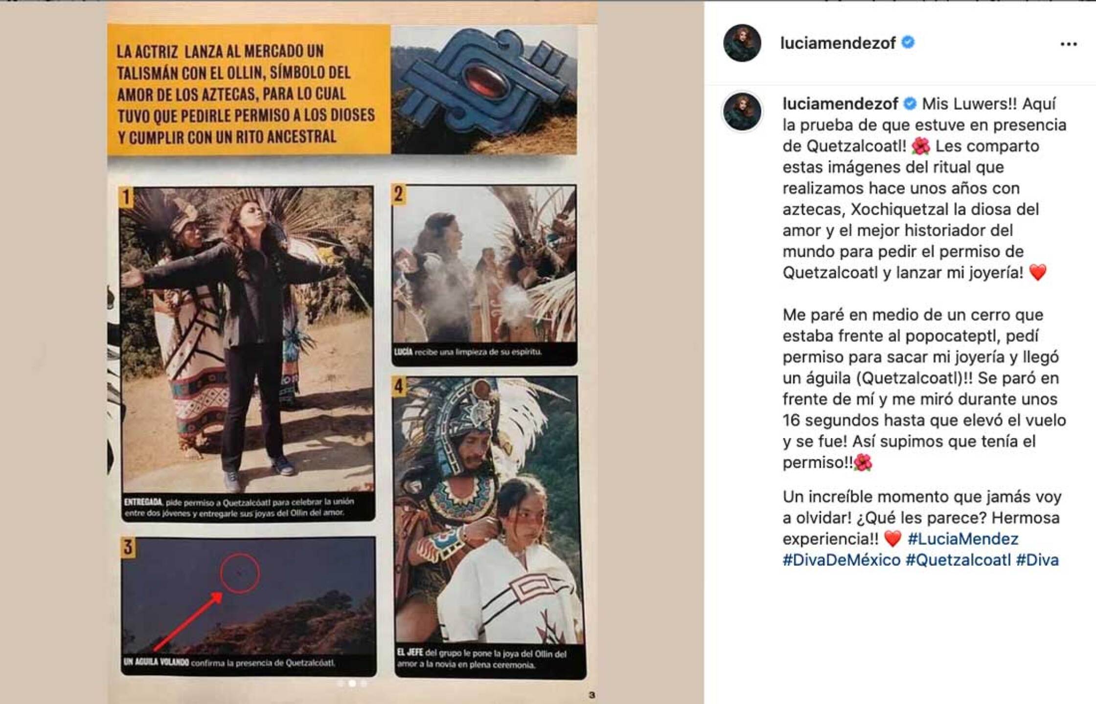 Lucía Méndez habla sobre sus detractores