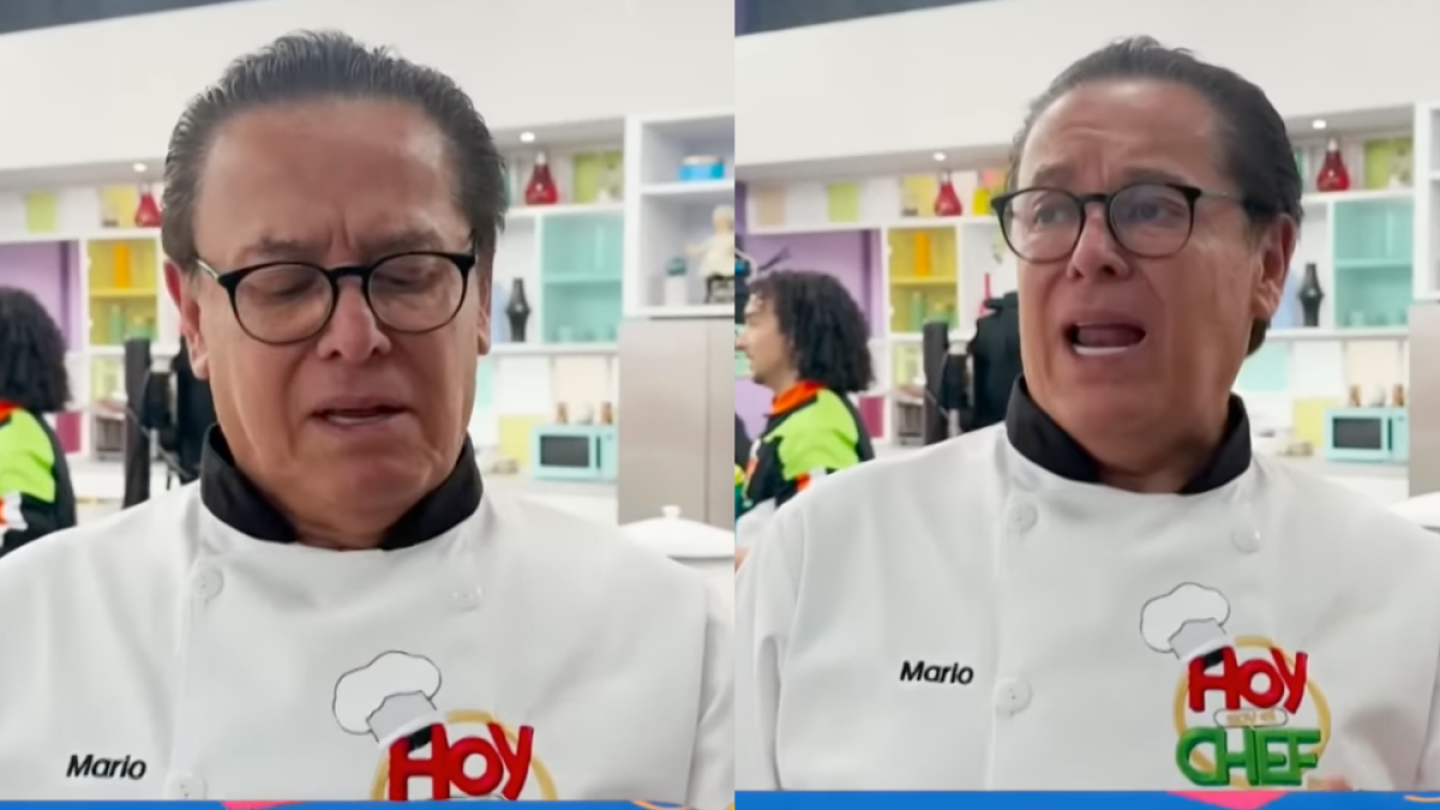 Mario Bezares estalla en 'Hoy' por duras críticas a su postre: "¡Me odia, Teresa! Eres mala"