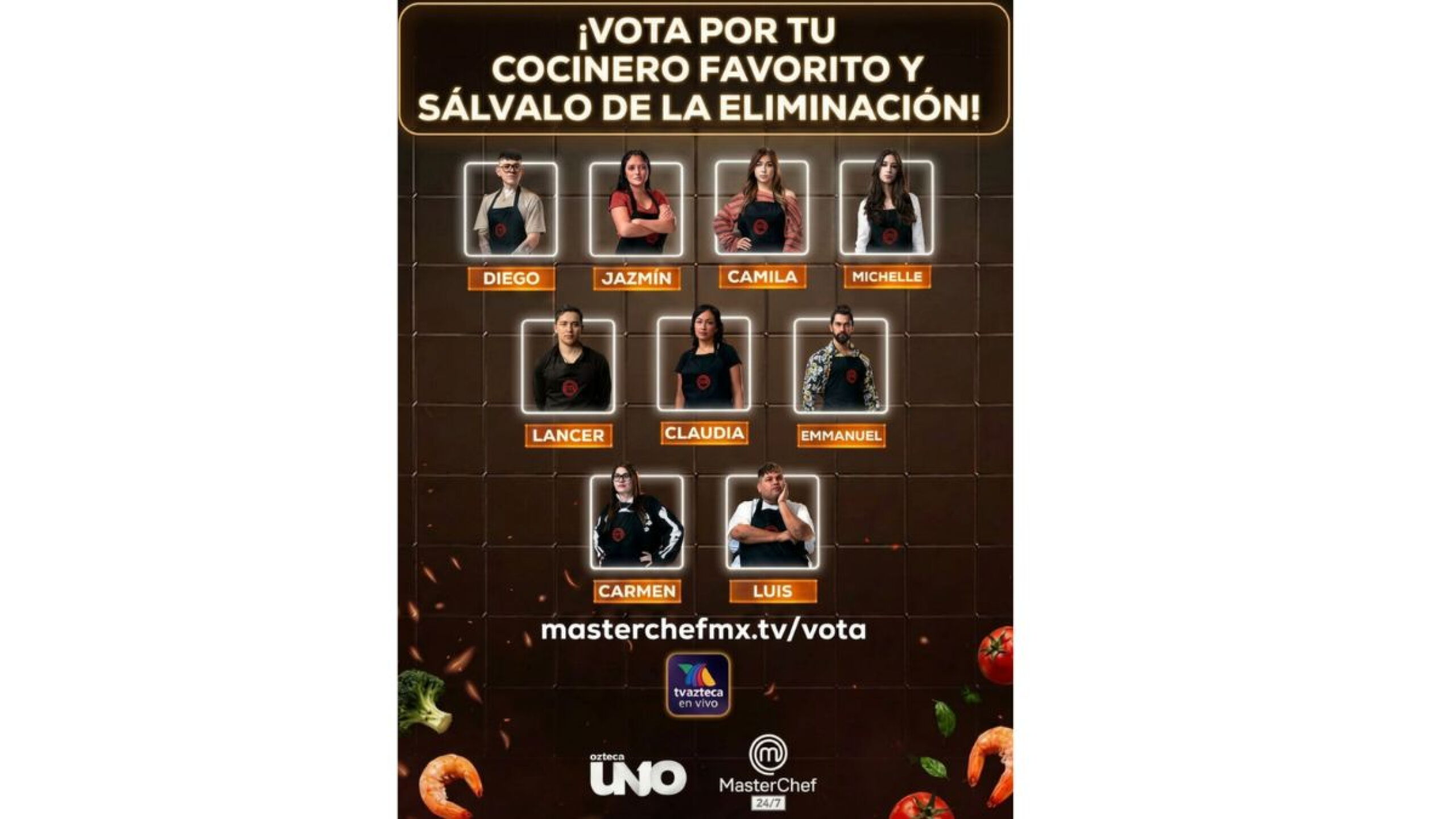 ¿Quiénes son los participantes nominados en la octava semana del reality?