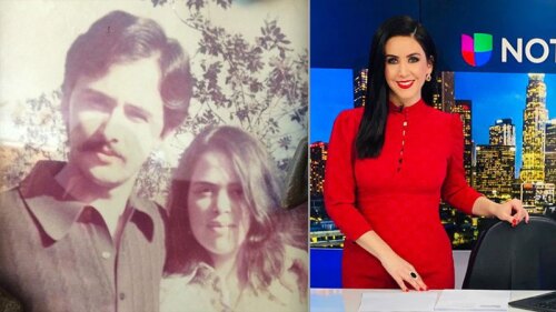 Andrea González de luto por muerte de sus padres