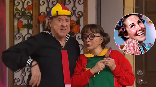 María Antonieta de las Nieves, 'la Chilindrina', Carlos Villagrán, 'Kiko', se reencuentran en Hoy día