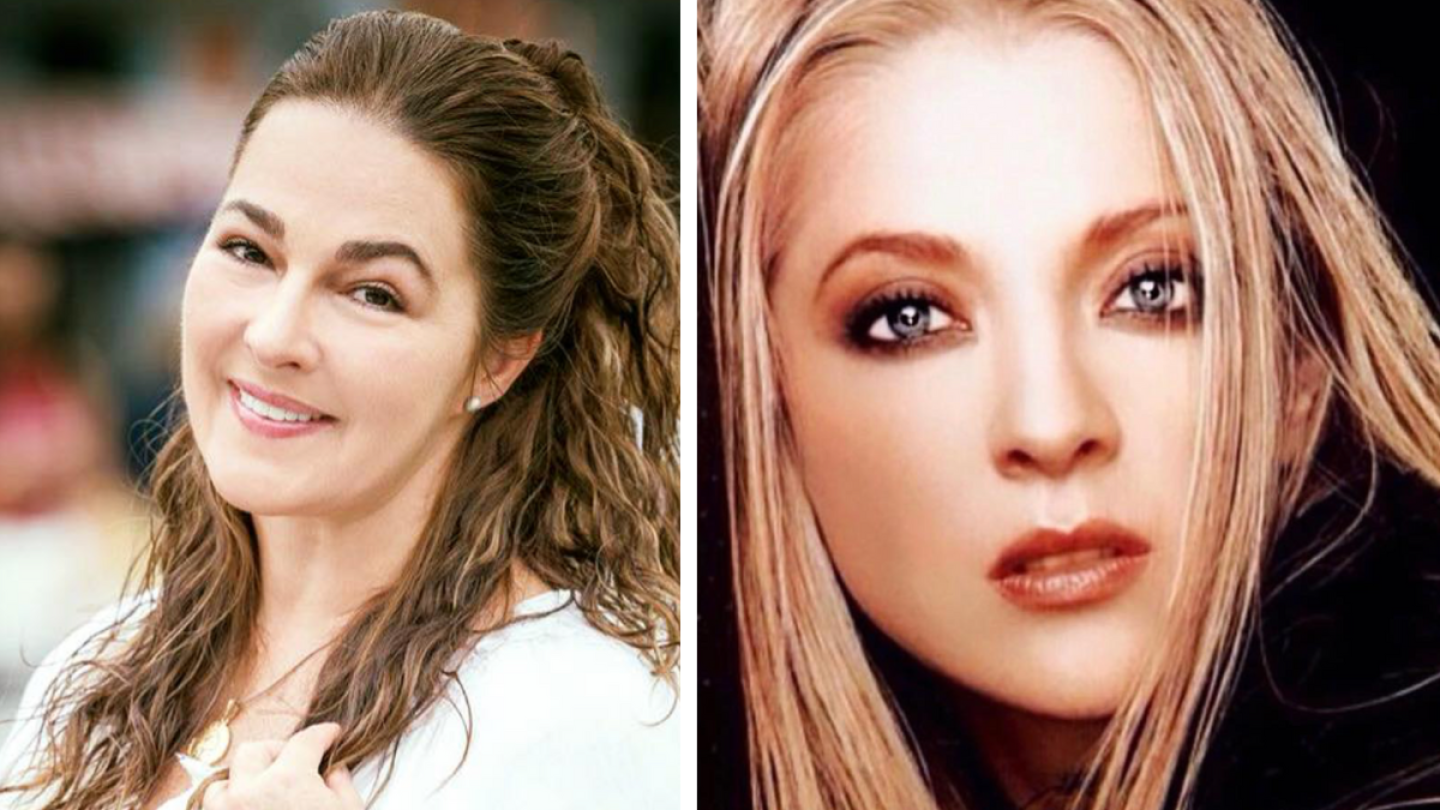 Eugenia Cauduro y Edith González