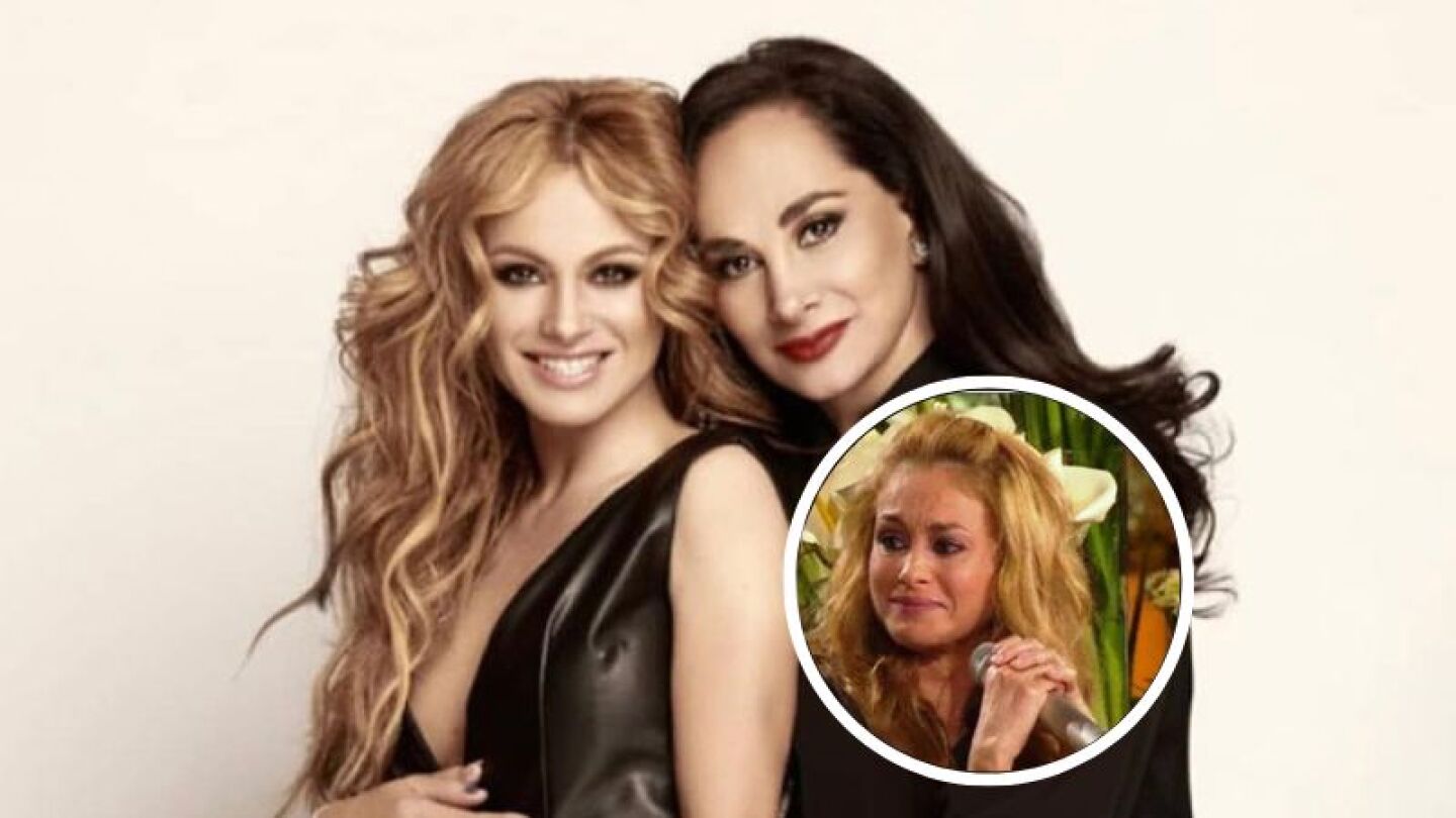 Paulina Rubio rompe en llanto al recordar los últimos días con su mamá, Susana Dosamantes