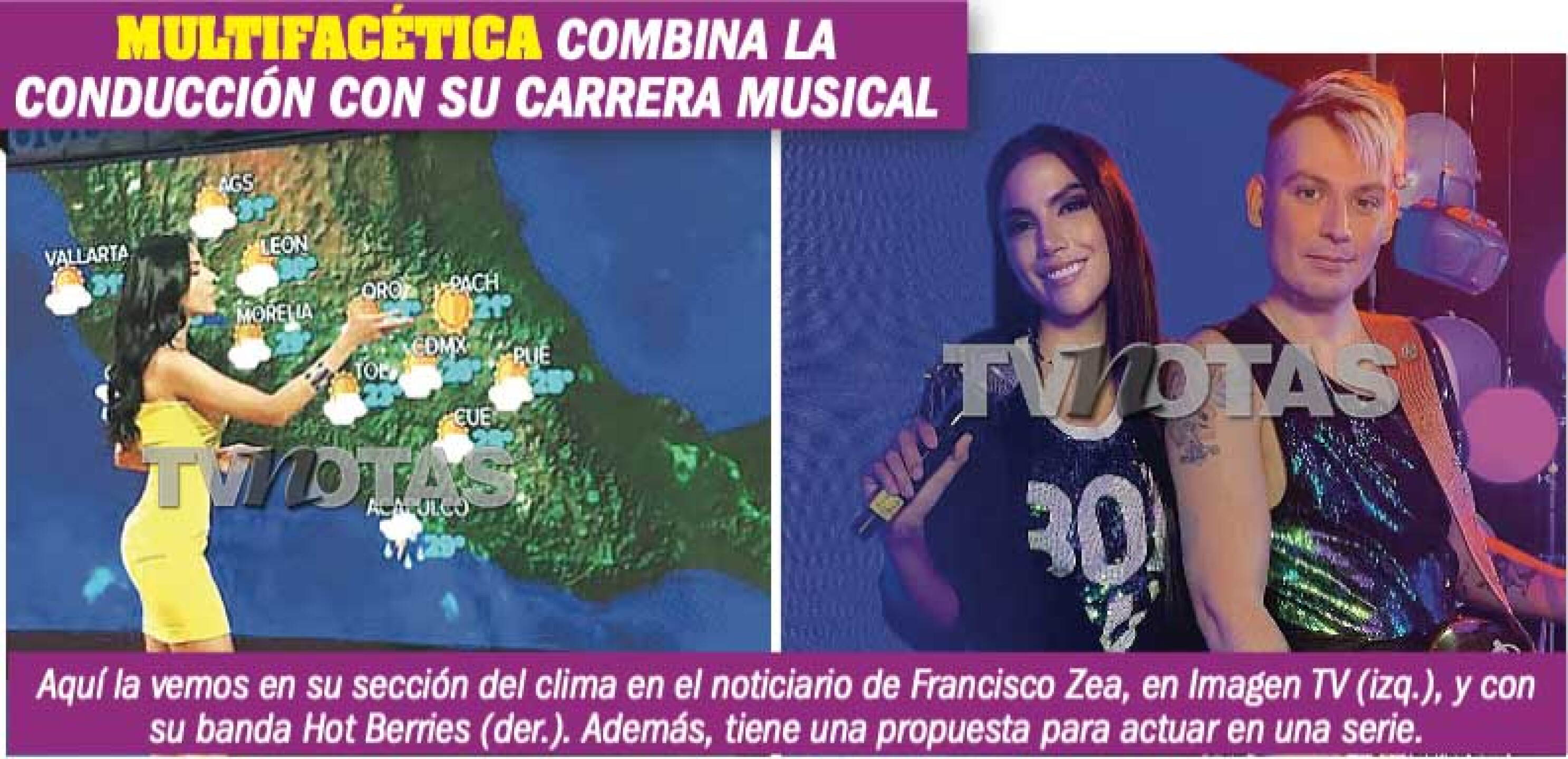 Sammy Rocks Sammy Rocks: De chica del clima a candente modelo