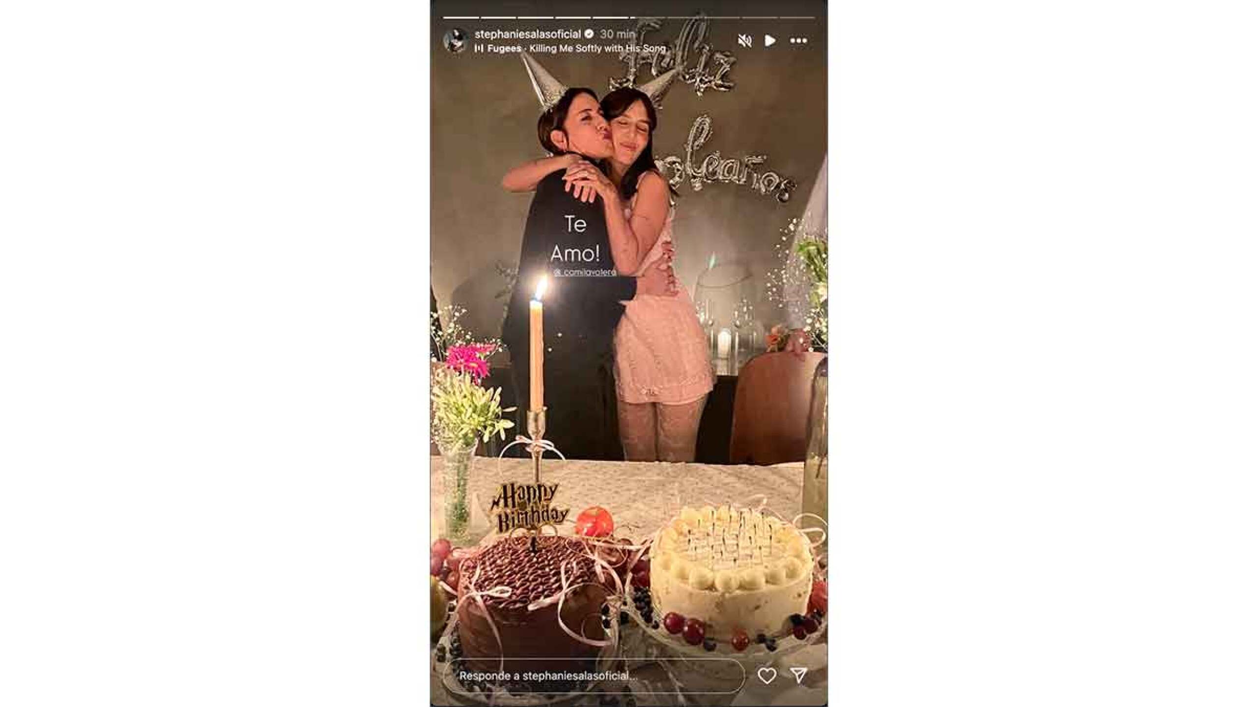 Stephanie Salas y Camila Valero