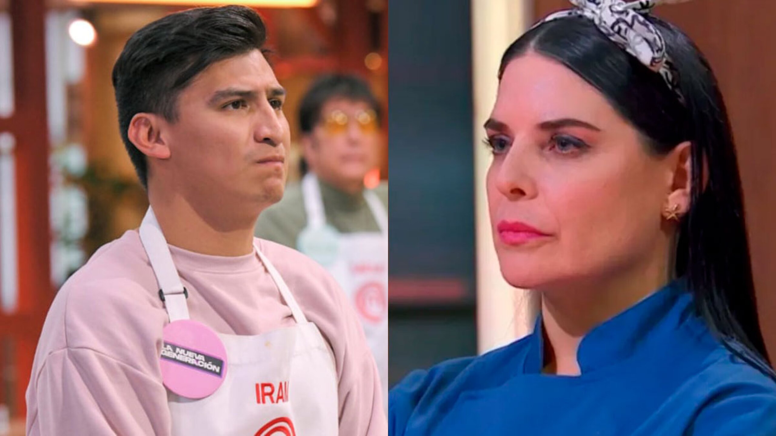 Iram Mendiola y la chef Zahie Tellez