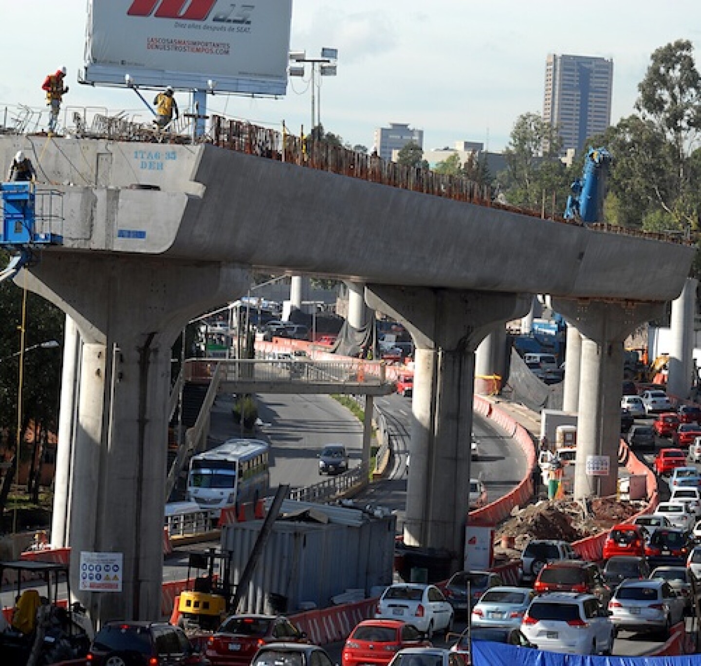 La vialidad cuenta con una longitud de 29.56 kilómetros. Foto: Notimex