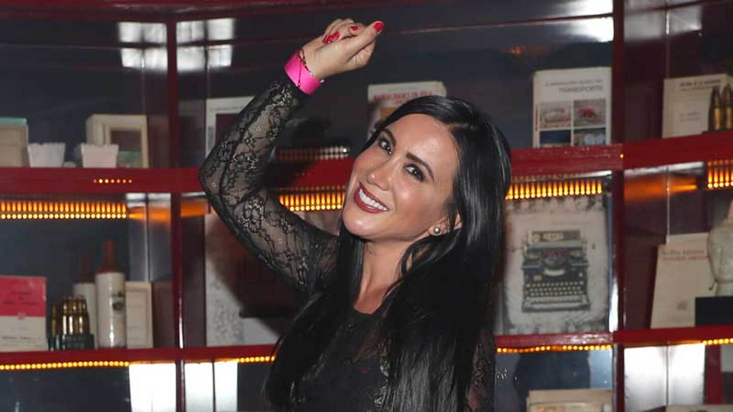 La conductora deportiva estuvo muy apapachada por sus seres queridos.