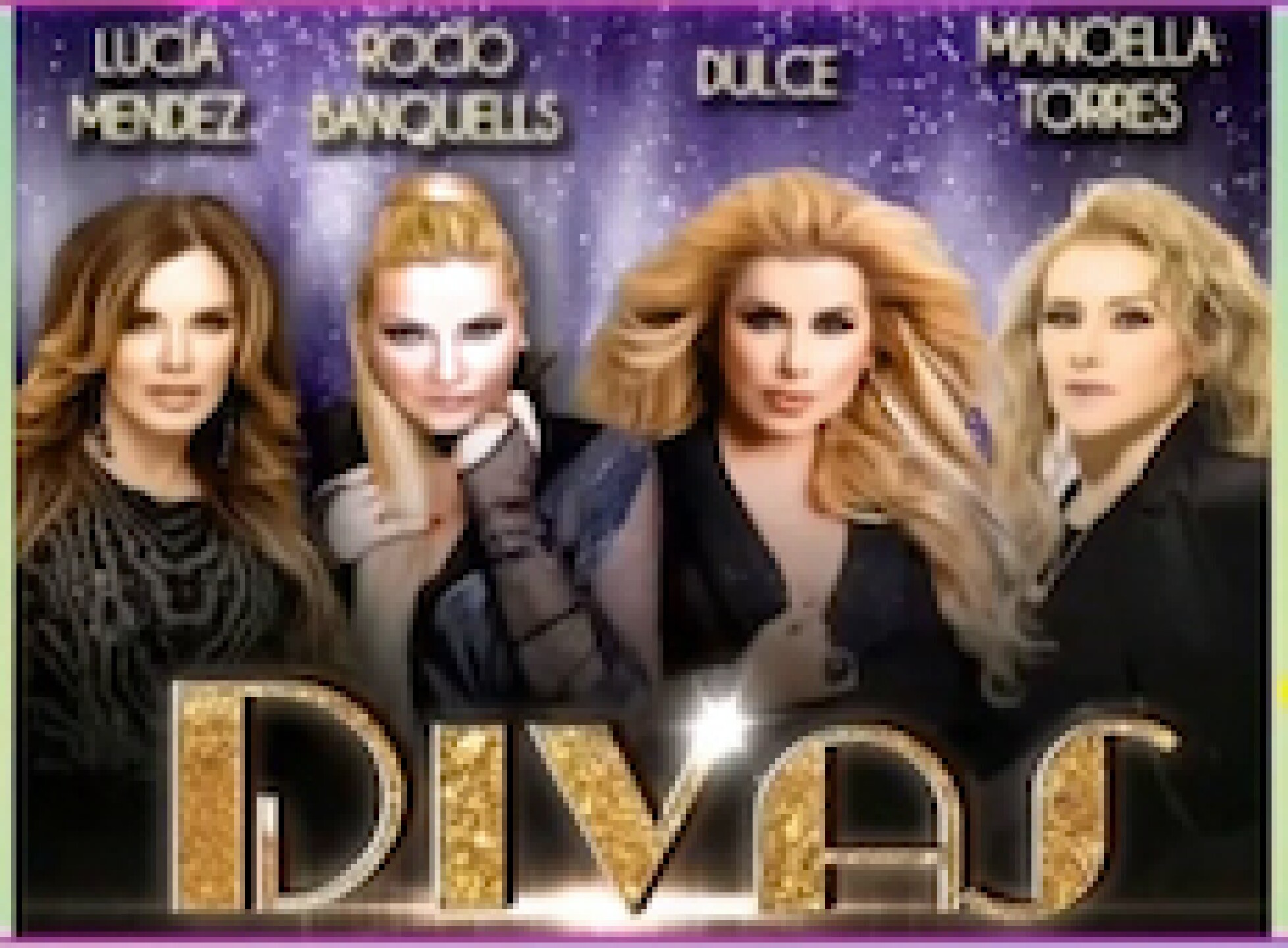 Dulce compartió escenario con las famosas de 'Divas' hace 12 años
