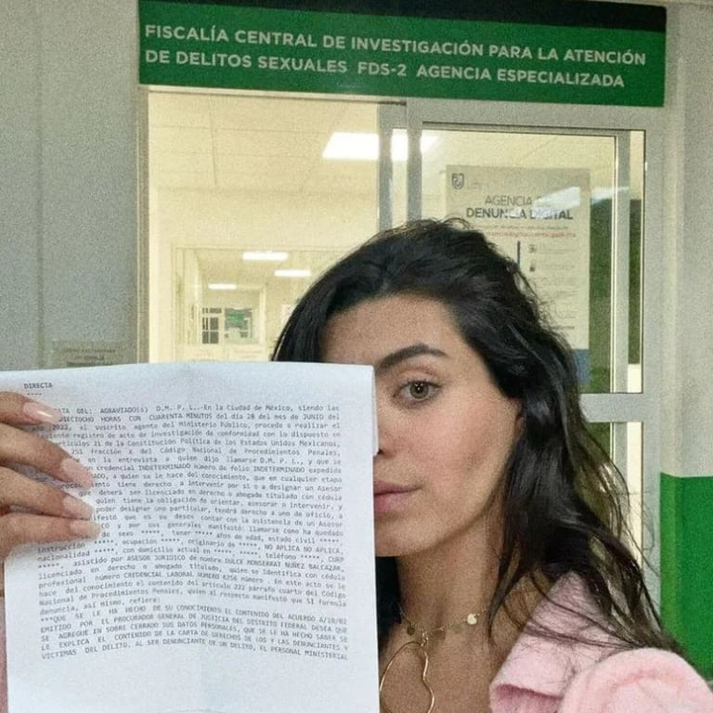 La joven denunció formalmente a 'Coco' Levy