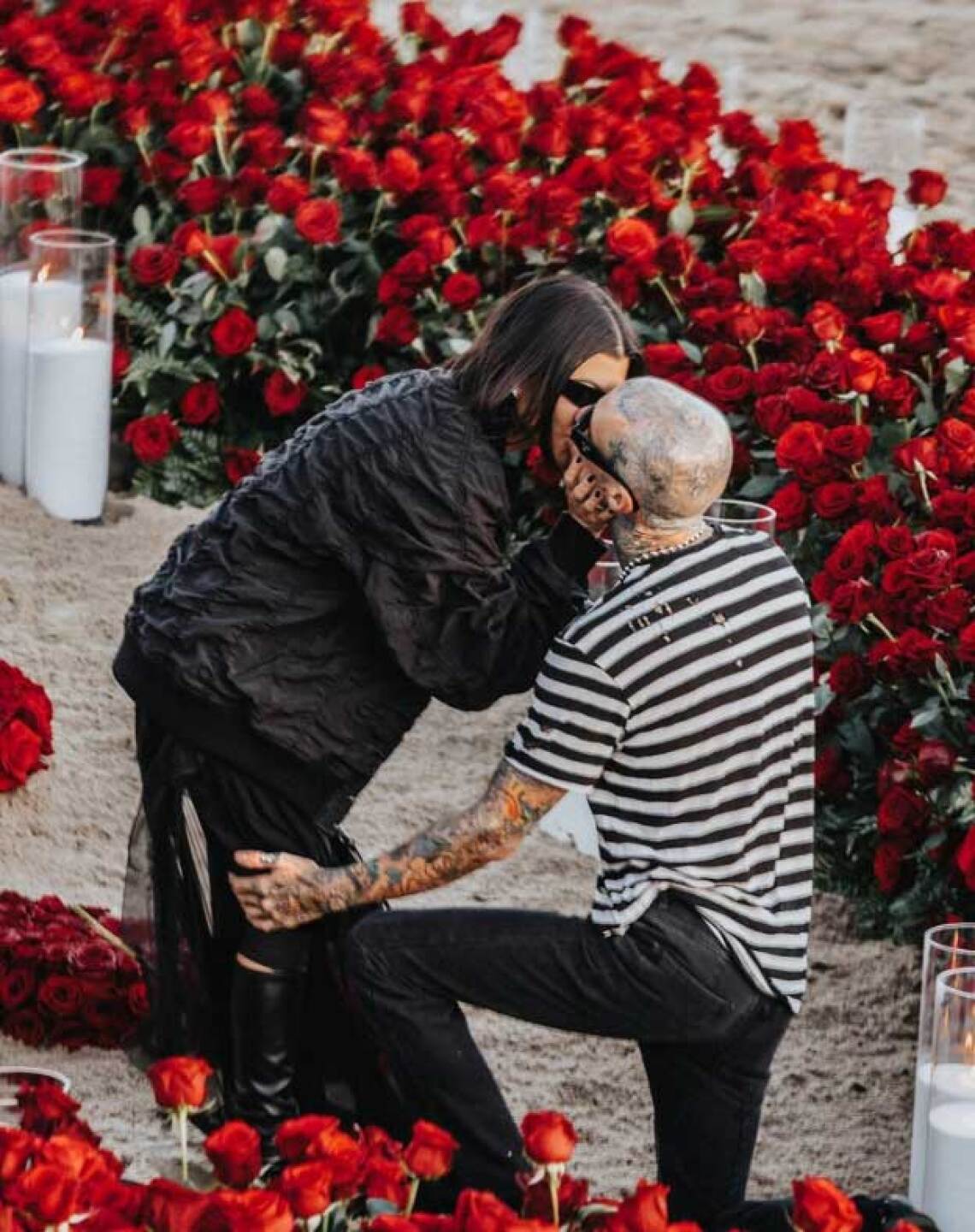 Kourtney y Travis se casan en secreto