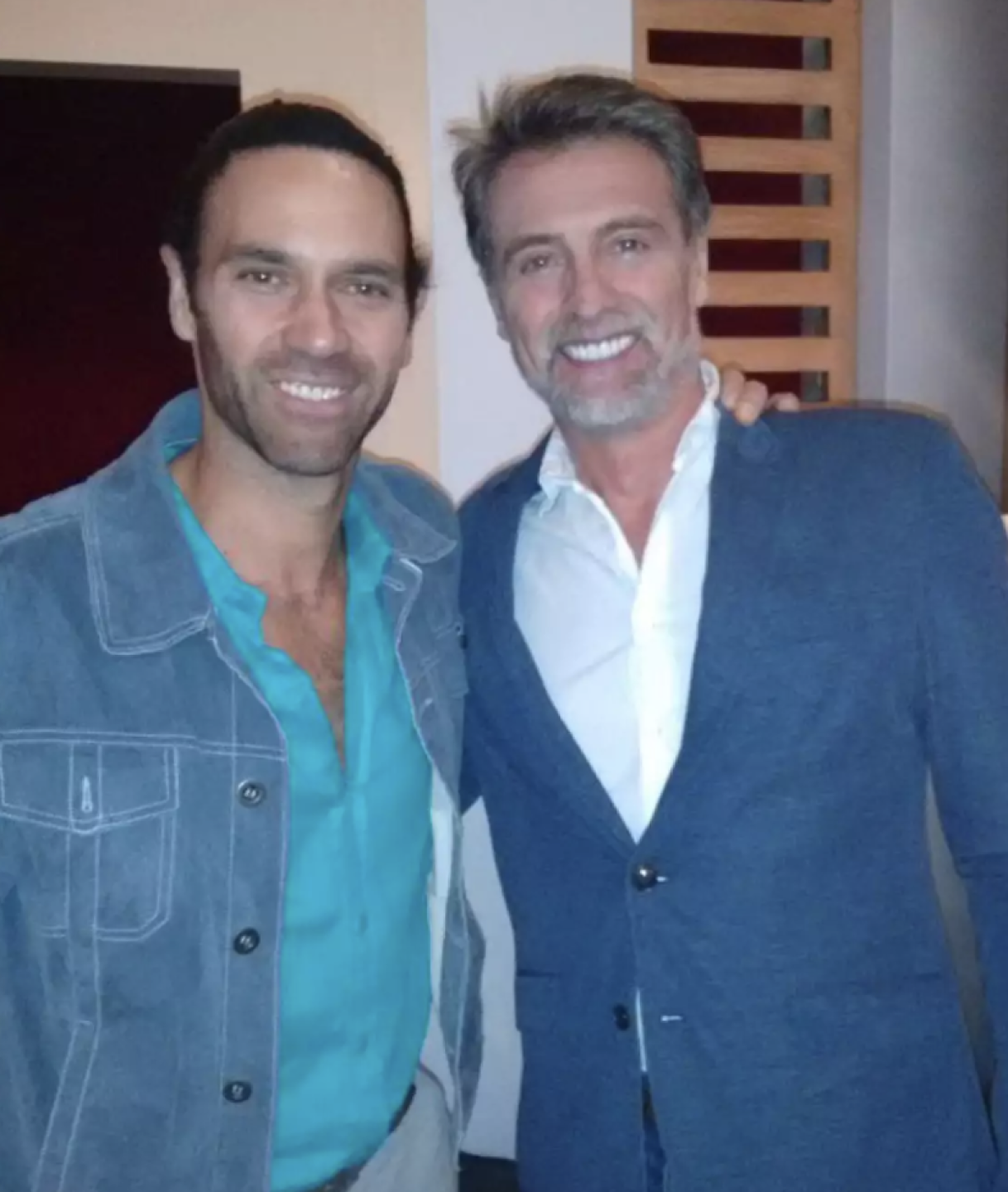 Valentino Lanús y Juan Soler juntos