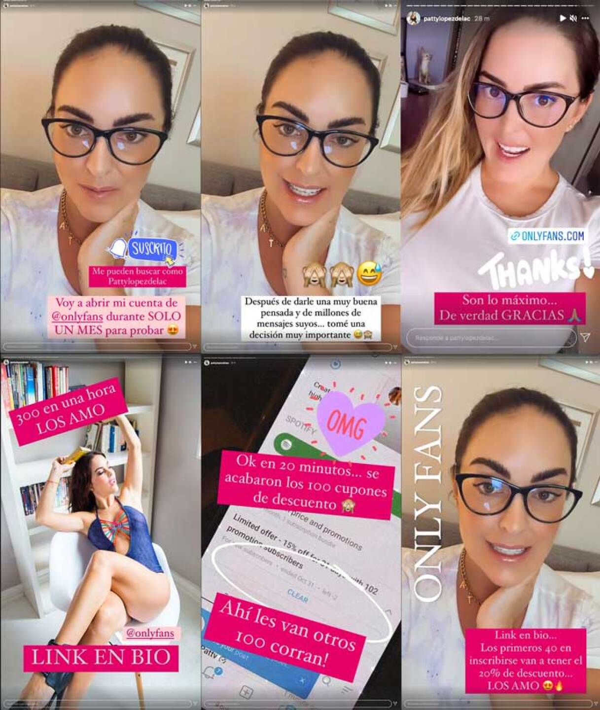 Los segudiores de Patty López de la Cerda se suscribieron rápidamente