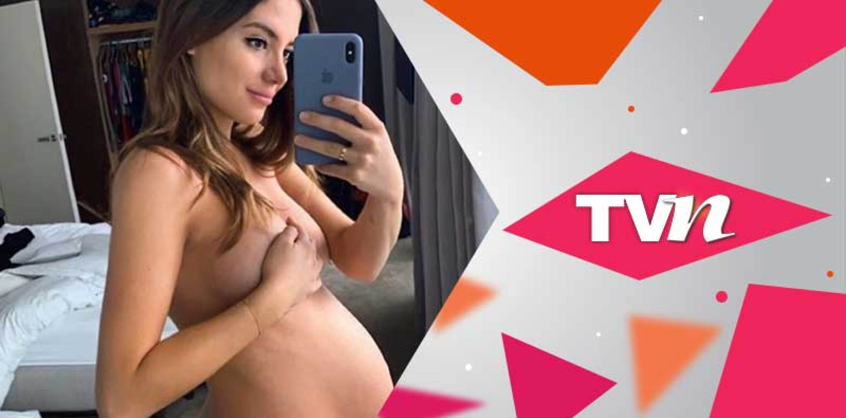 Sarah Kohan sube foto desnuda de su embarazo