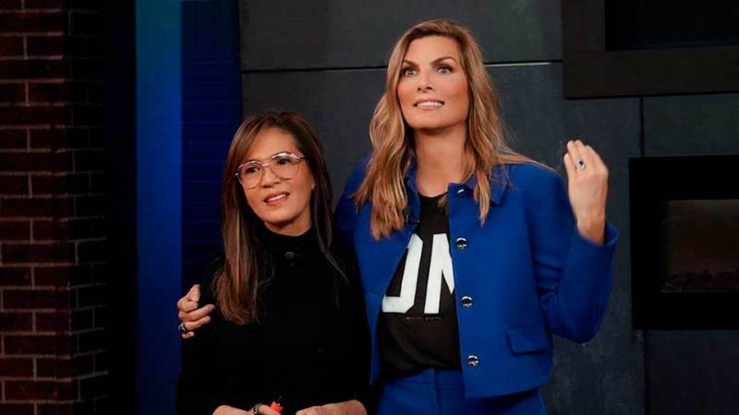 Montserrat Oliver y Yolanda Andrade