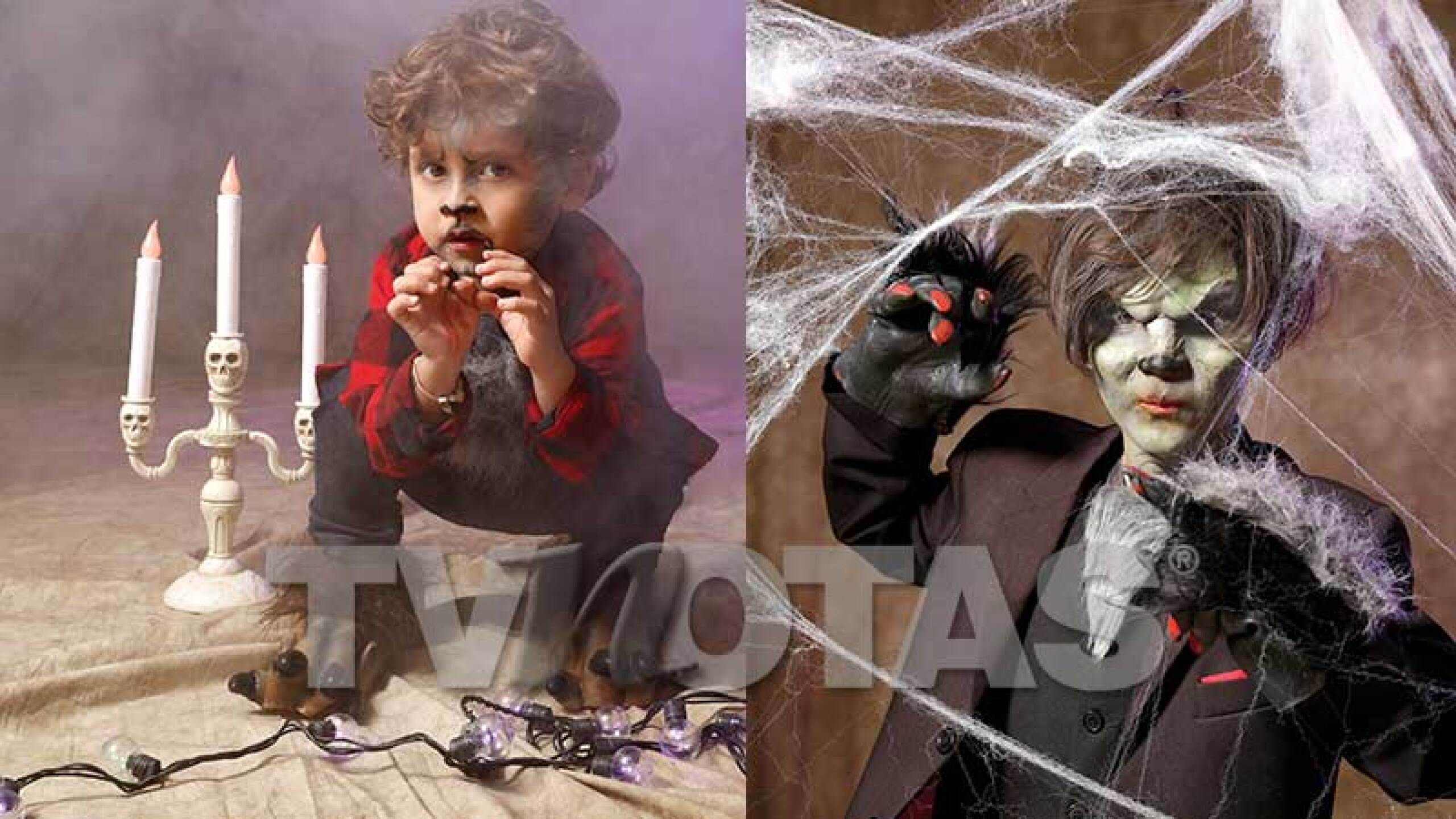 Sus hijos lucieron unos increíbles disfraces