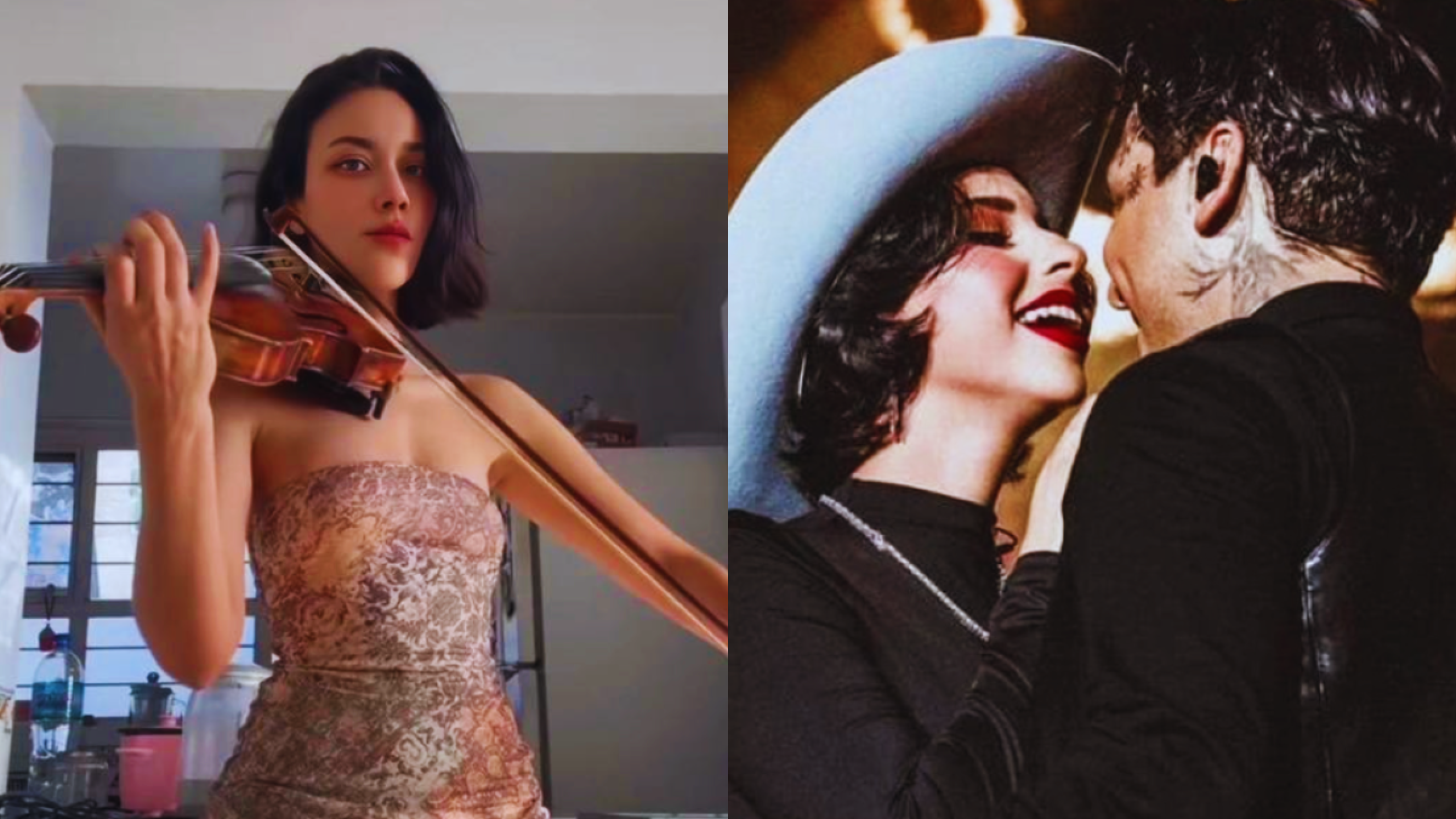 Equipo de Christian Nodal explica ausencia de Esmeralda Camacho, violinista, en fechas recientes: ¿Despedida?