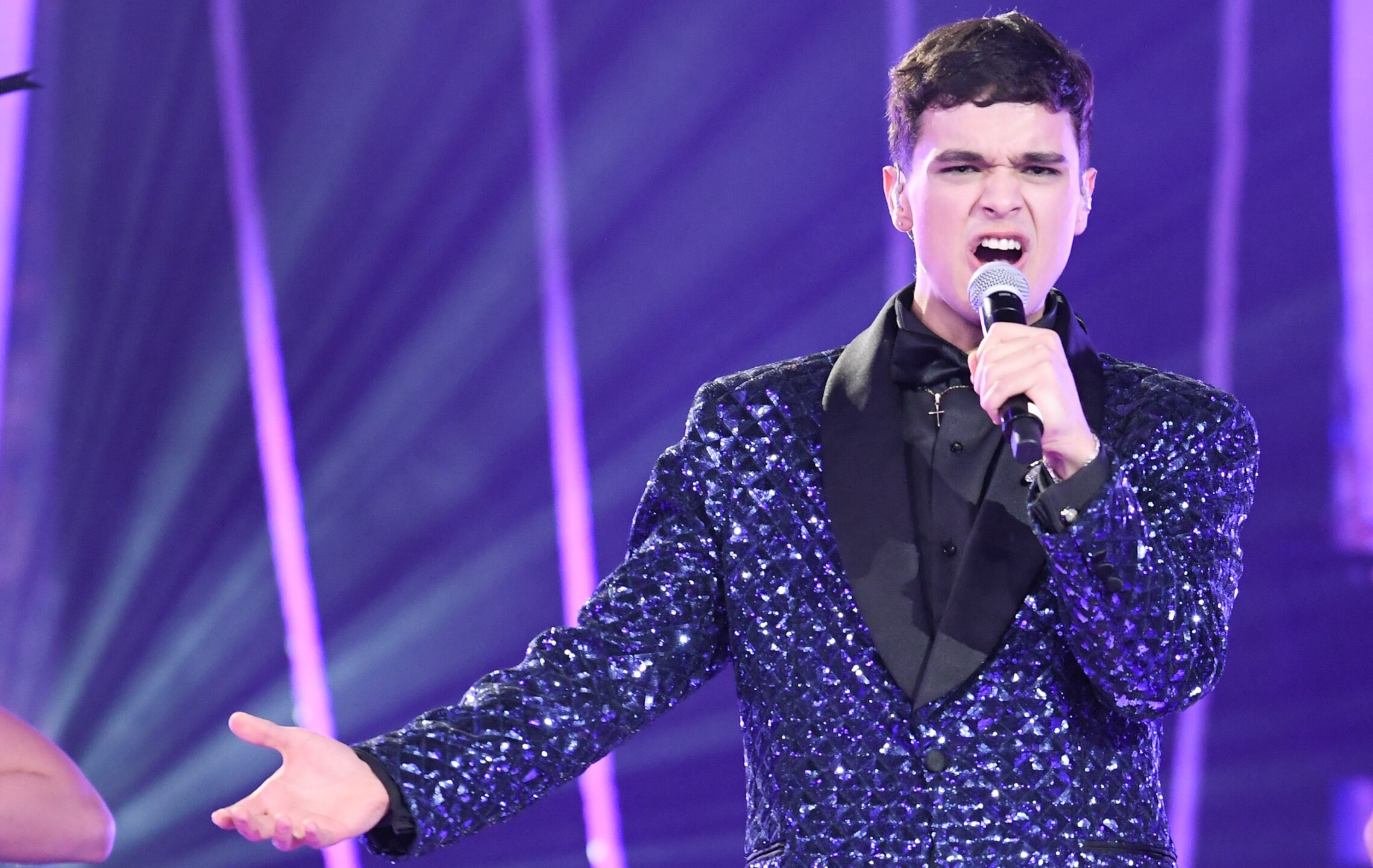 Julio, concierto final La academia 2024