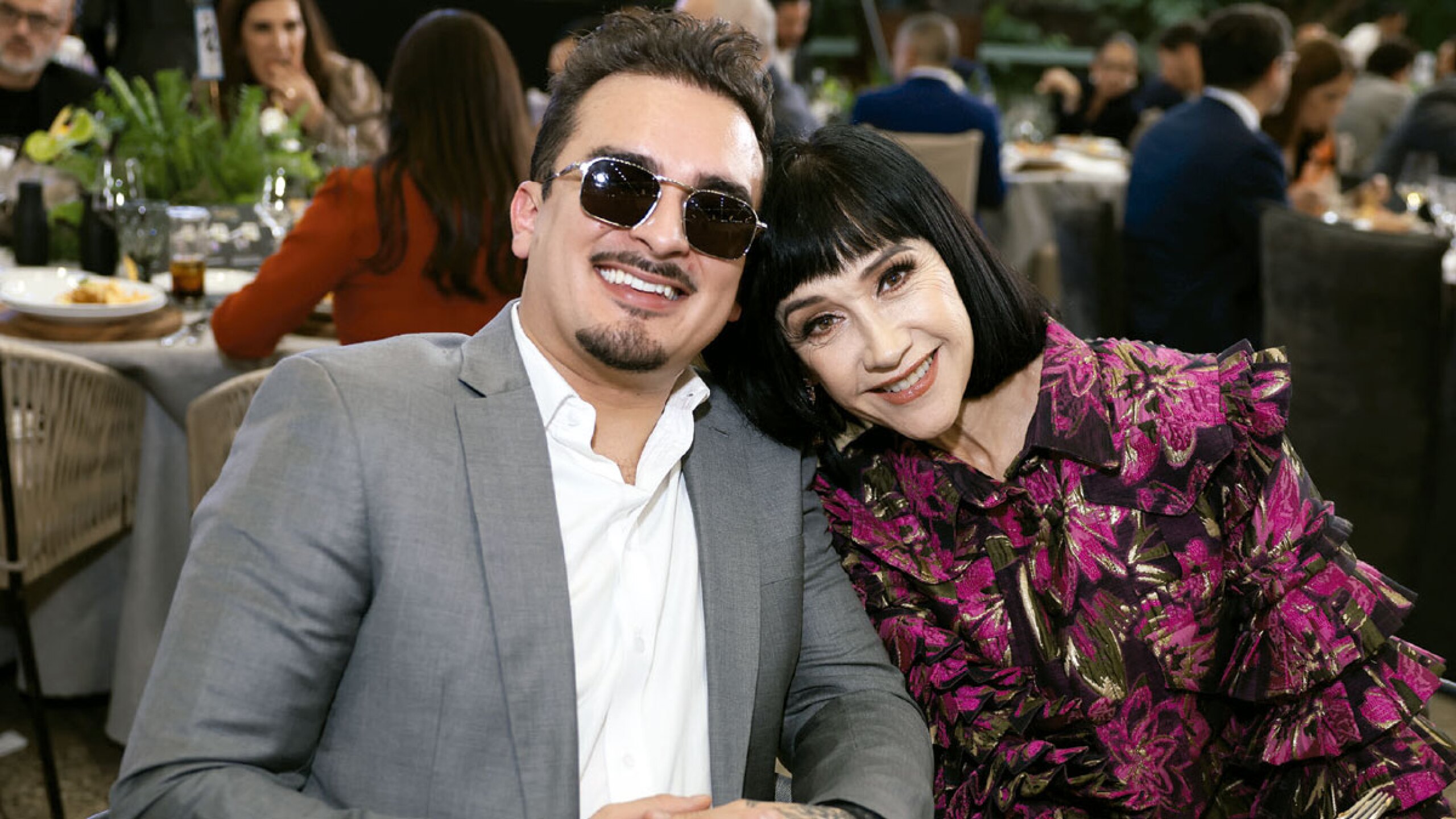 Susana Zabaleta y Ricardo Pérez juntos