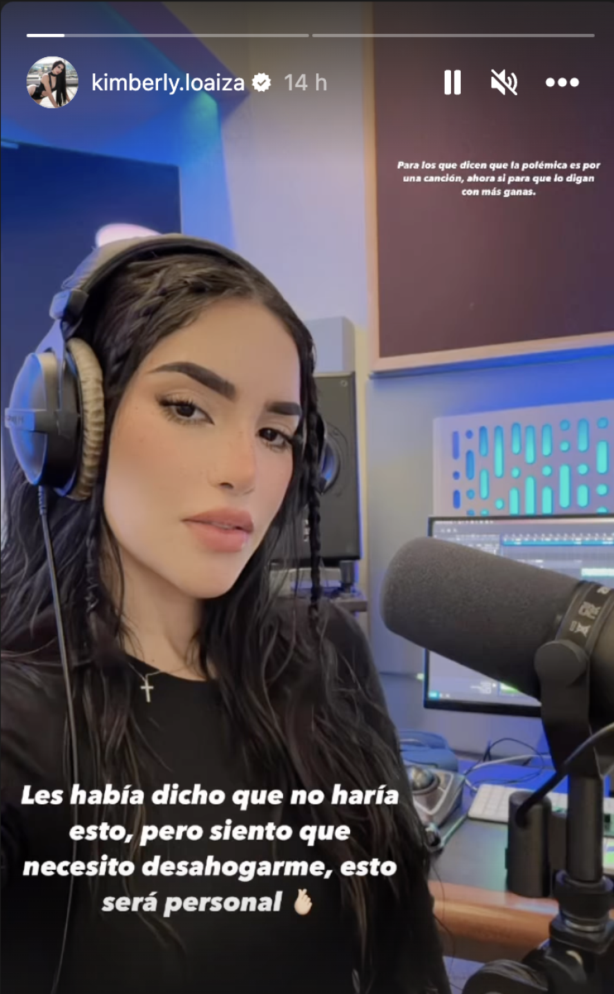 Kimberly Loaiza tiradera a Juan de Dios Pantoja