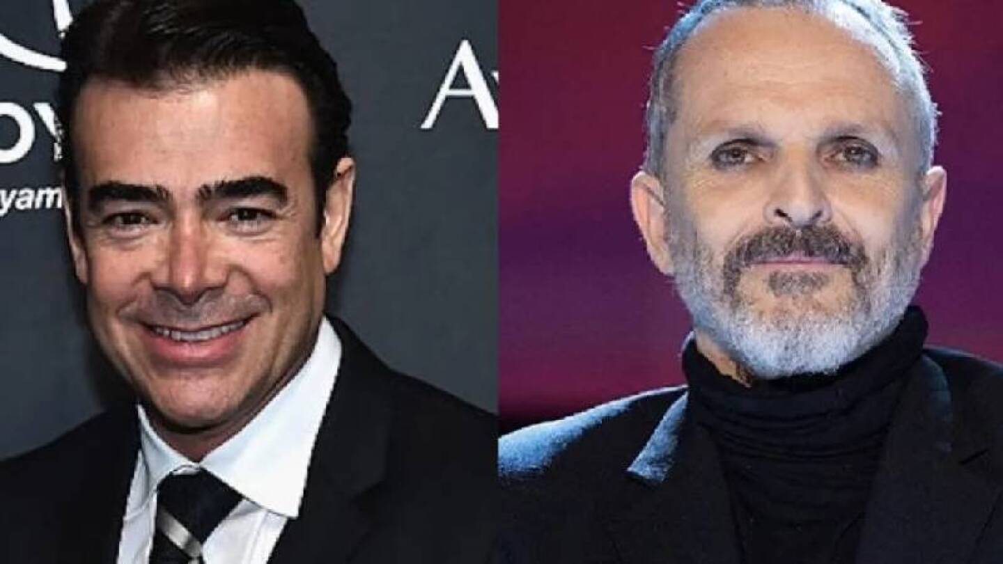 Toño Mauri y Miguel Bosé