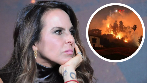 Kate del Castillo habla sobre la situación de su casa ante los incendios en Los Ángeles