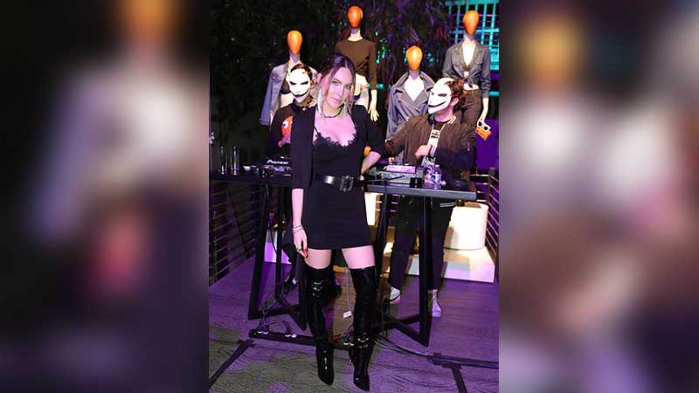 Belinda disfrutó una noche espectacular llena de amor 