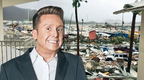 Daniel Bisogno vivió momentos de angustia ¡durante el huracán Irma!