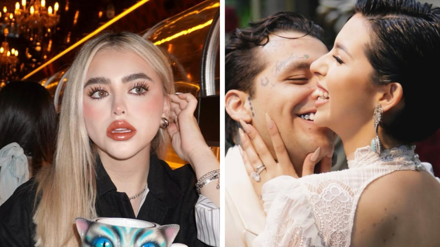 Hermana de Christian Nodal presume amistad con ex de su hermano