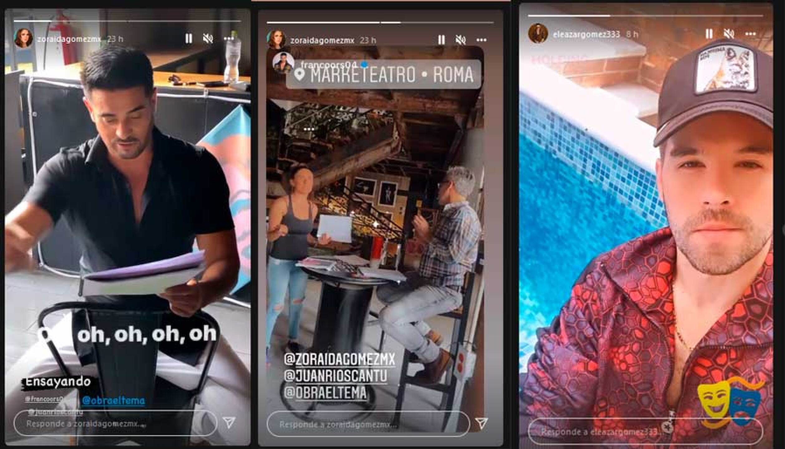 Ignacio Casano se estrena como escritor y director de teatro, al lado de Eleazar Gómez