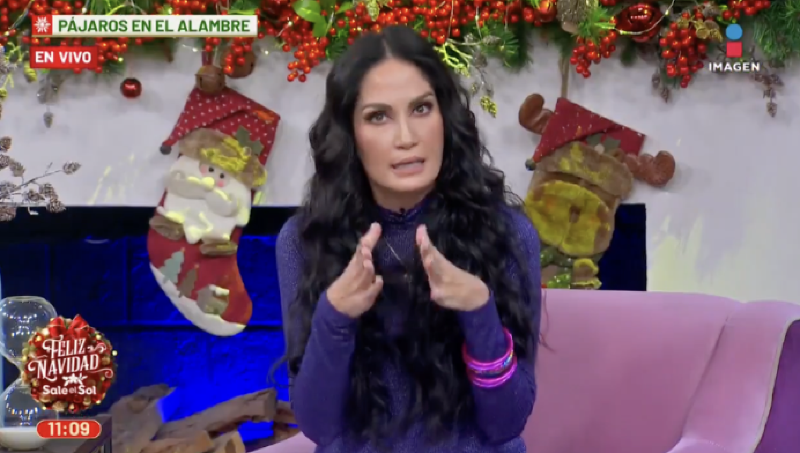 Johanna Venga-Biestro reacción sismo en cmdx 12 de diciembre